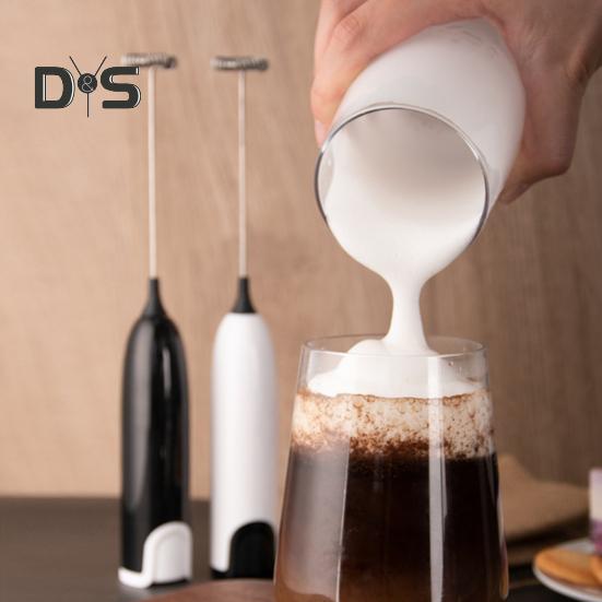 1 Set Detachable Electric Mixer Labor-saving Convenient Compact Handle Frother Shaker Beater