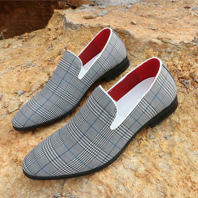 Men Casual Shoes Slip on High Quality Male Design Loafers Flats Shoes Camisa Social Masculina dress shoes for men loafers men