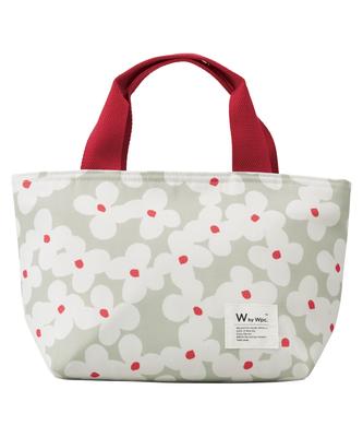 Wpc. Patterns Kuka Off Insulated Lunch Bag for Women, Aluminum Fabric with Ice Pack Pocket, Insulated, Holds 500ml PET Bottles, Stylish and Cute for
