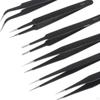 6 Pieces Craft Tweezers Set Precision Nail Decor High Industrial