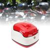 38L Motorcycle Top Case Fashionable Look Water Resistant Ample Space   Top Box for Electric Bike Scooter