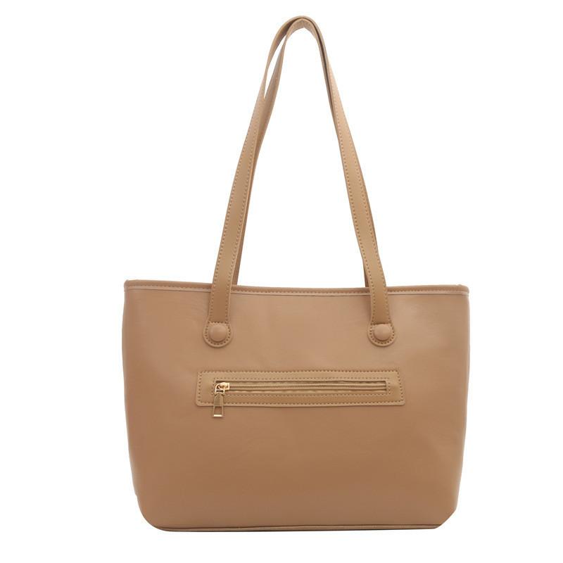 Trendy Urban Minimalist Pu Tote Bag For Women With Spacious Design For Everyday