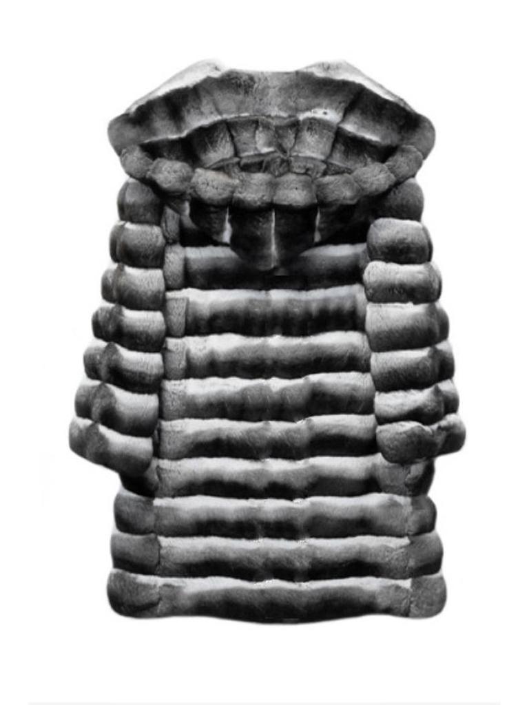 Women's Hooded Imitation Mink Fur Winter Coat – Thick, Warm, Casual Mid-Length Windbreaker