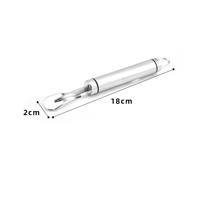 

Нержавеющая сталь Овощечистка для апельсинов Креативная решетка для лимона и грейпфрута с ручкой Многофункциональный кухонный гаджет для фруктов и овощей
