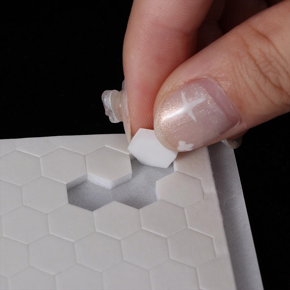 

3D Double-sided Foam Dots Adhesive Fastener Tape Strong Glue Magic Sticker Hook and Loop DIY Scrapbooking Craft 6.4mm-240pcs