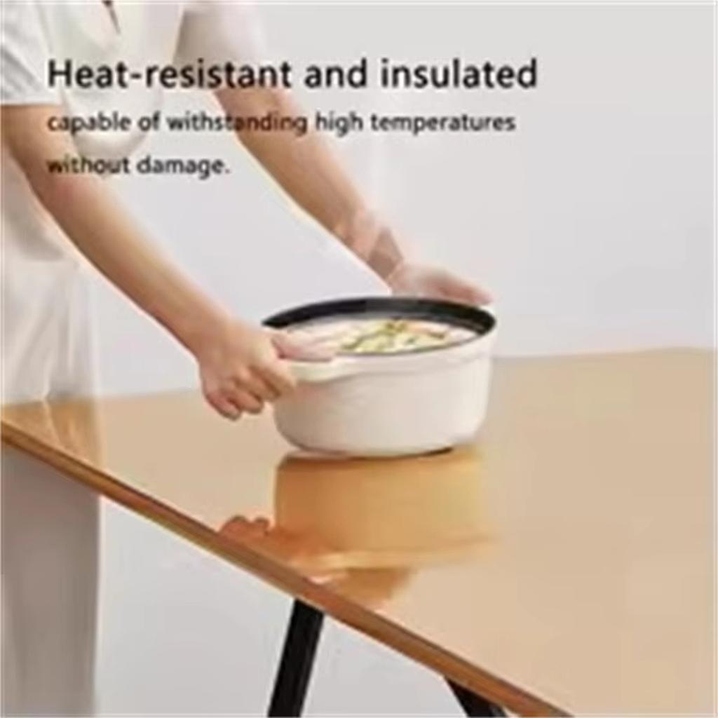 Clear PVC Table Mat Oil-Proof Heat-Resistant Table Cover