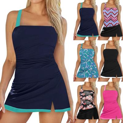 Trajes de baño para mujeres Trajes de baño tankini para mujeres Conjuntos de bikini de 2 piezas Traje de baño vintage Traje de baño para mujeres Control de abdomen