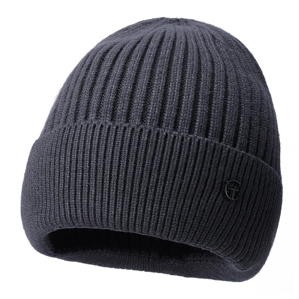 Unisex Winter Warm Thick Knit Beanie Cuffed Outdoor Hat