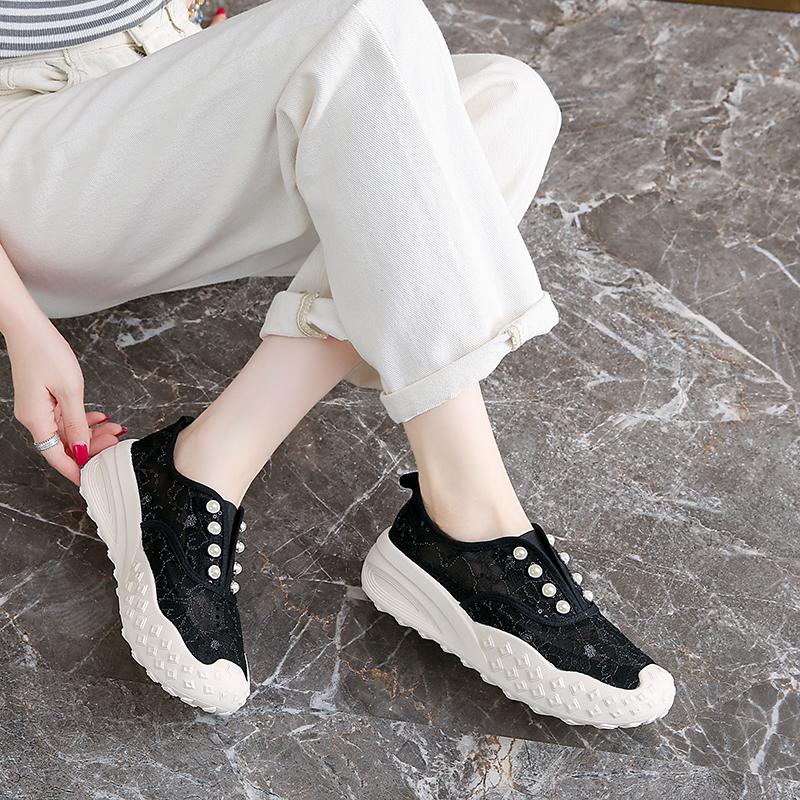 Fashion CRLAYDK Women's Loafers Casual Slip On Comfort Ladies Lightweight Walking Flats Breathable Moccasins Summer Work Soft Shoes