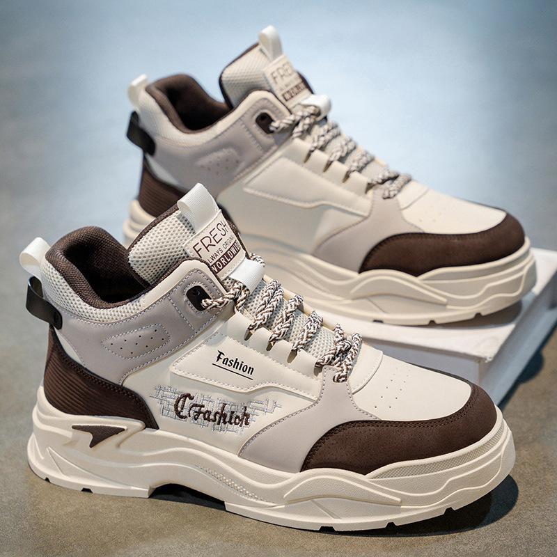 High-top shoes, Martin shoes, autumn and winter new casual board shoes, sports trendy shoes