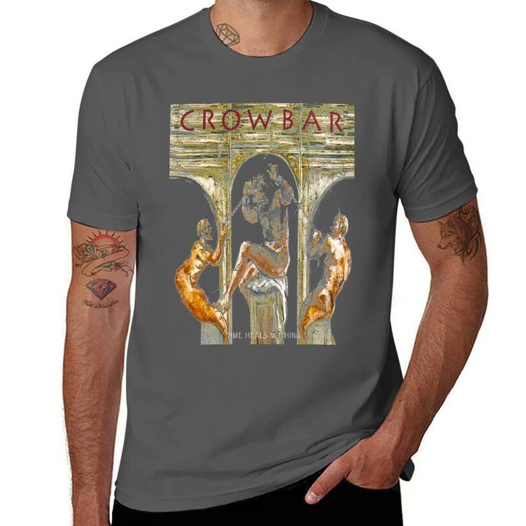 Time Heals Crowbar Tshirt Independence Day Short Sleeve Tshirt