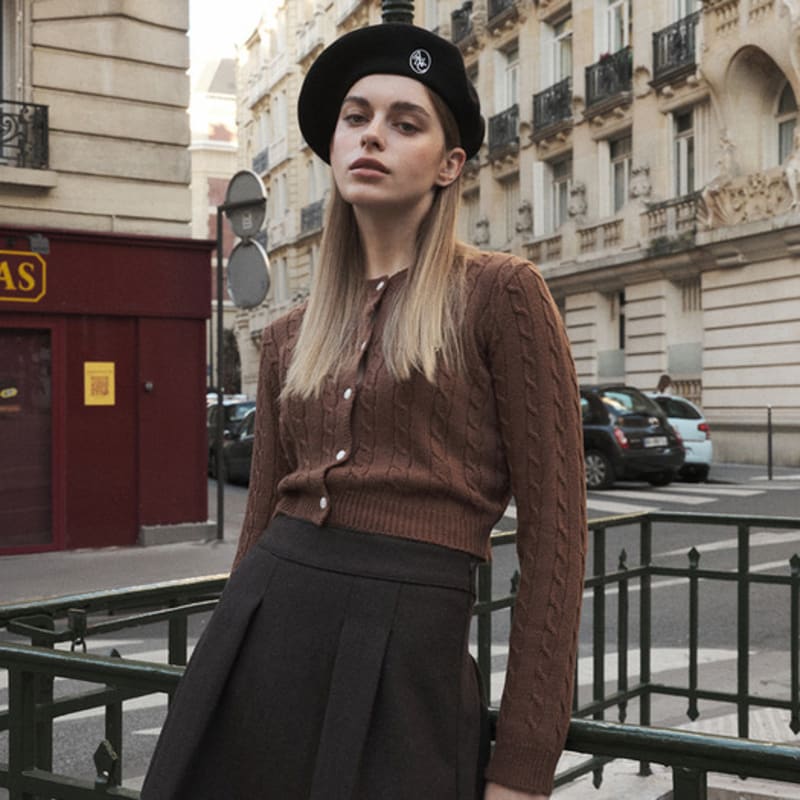 

АНЭТИЧЕСКИЙ ШЕРСТЯНОЙ БЕРЕТ С КЛАССИЧЕСКИМ ЛОГОТИПОМ_ЧЕРНЫЙ BLACK