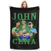 Pătură Moale John Cena 20 de Ani Nu Renunța Niciodată Wrestling Pături Calde de Pluș Lenjerie de Pat Moale pentru Dormitor Casă Picnic Canapea
