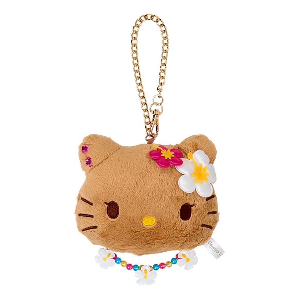 Sanrio Mirror Mascot Charm (Toconut Vacation) Hello Kitty, Polyester, ABS Resin, Glass, Ages 3+, 547140