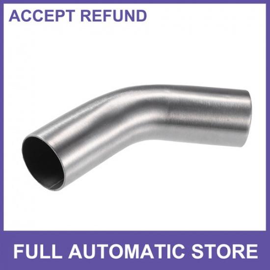 Univeral OD 1.5 Inch 45 Degree Mandrel Bend Elbow Stainless Steel Exhaust Pipe