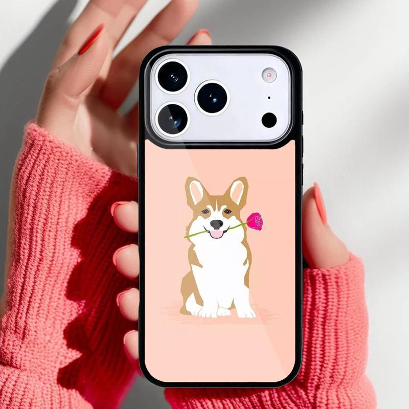 Corgi Welsh Corgi Dog Phone Case for iPhone 17 16 15 14 13 Pro Max Back Cover for 12 11 Pro Coque