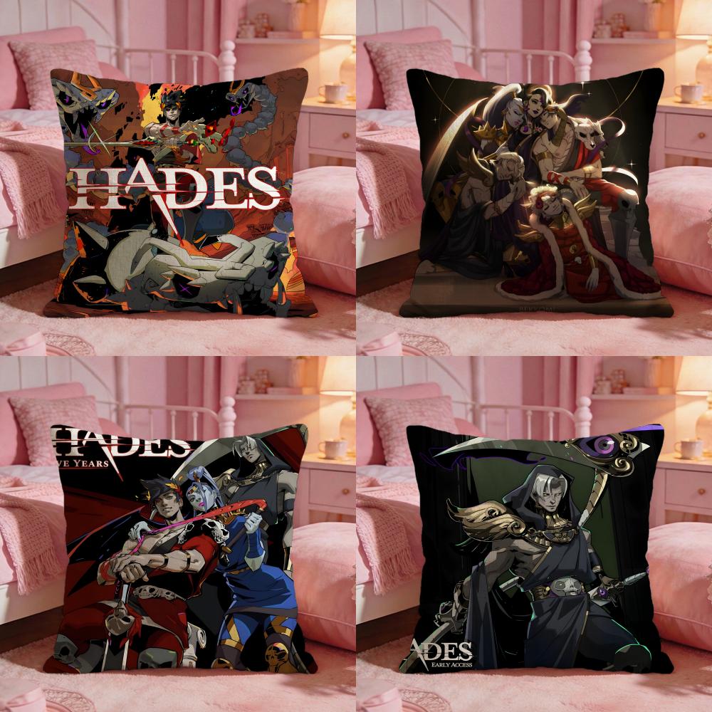 HHadess Classic Game Cushion Cover Premium Comfort Reversible Pillow Cove Two In One Design For Any Room Car Interior