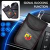 HIPNG1 Pouzdro na klíče od auta Taška blokující signál Kapsa stínící RFID Pro Abbas Abarth Punto 124/125/500 Stilo Ducato Vnitřní Autopříslušenství
