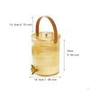 Beverage Dispenser Container with Faucet for Cold Water And Iced Drinks