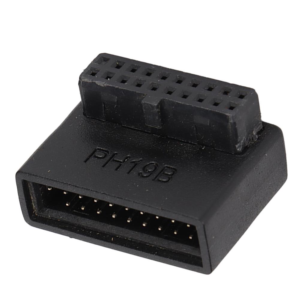 USB 3.0 90 degrees  Adapter Multilayer Circuit Board Easy Installation 19 20Pin Power Adapter