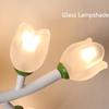Girl Rabbit Wall Lamps Children's Room Wall Light for Bedroom Bedside Hallway Lighting G4 LED Flower Decorative Night Lamps