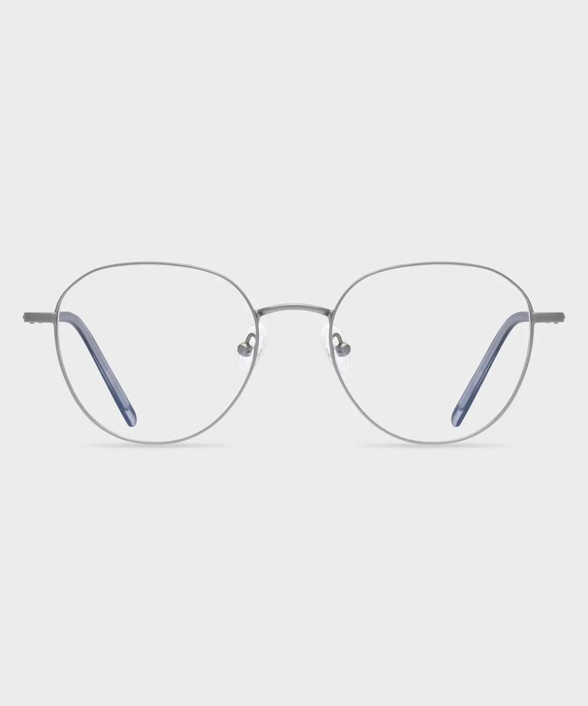 Likkeullou Rc St E003 Blue Light Glasses Silver