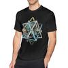Escher T Shirt Escher Chamaleon T-Shirt Men Tee Shirt Short-Sleeve Streetwear Cotton Printed Cute Tshirt Streetwear