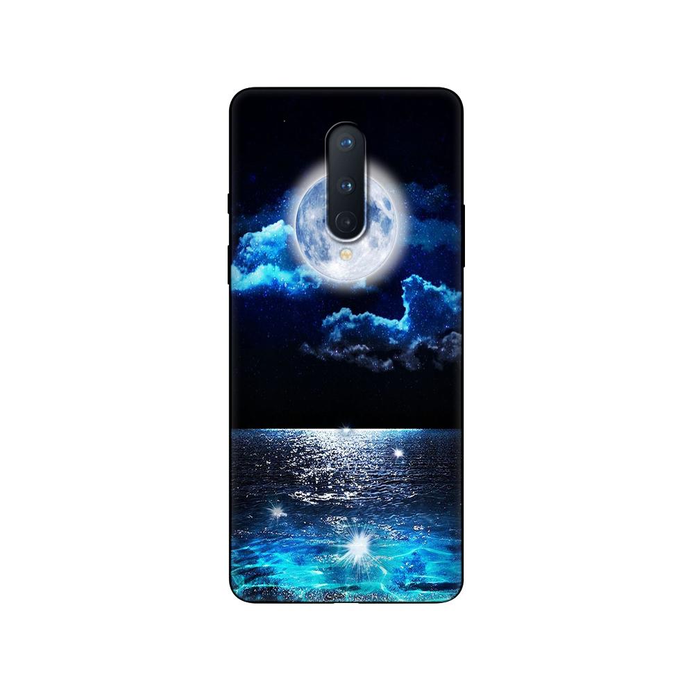 For OnePlus 8 Case For OnePlus 8 Pro Case For OnePlus 8T Case Silicon Phone Back Cover For One Plus 8 T 8Pro 5G Black Tpu Case
