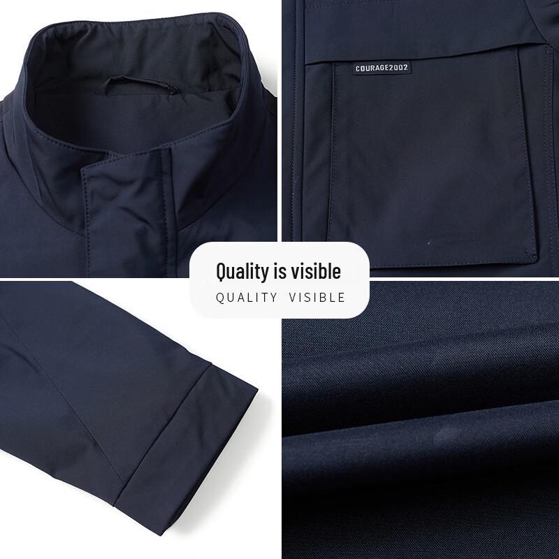 TUCANO Men's Stand-Collar Windproof Jacket