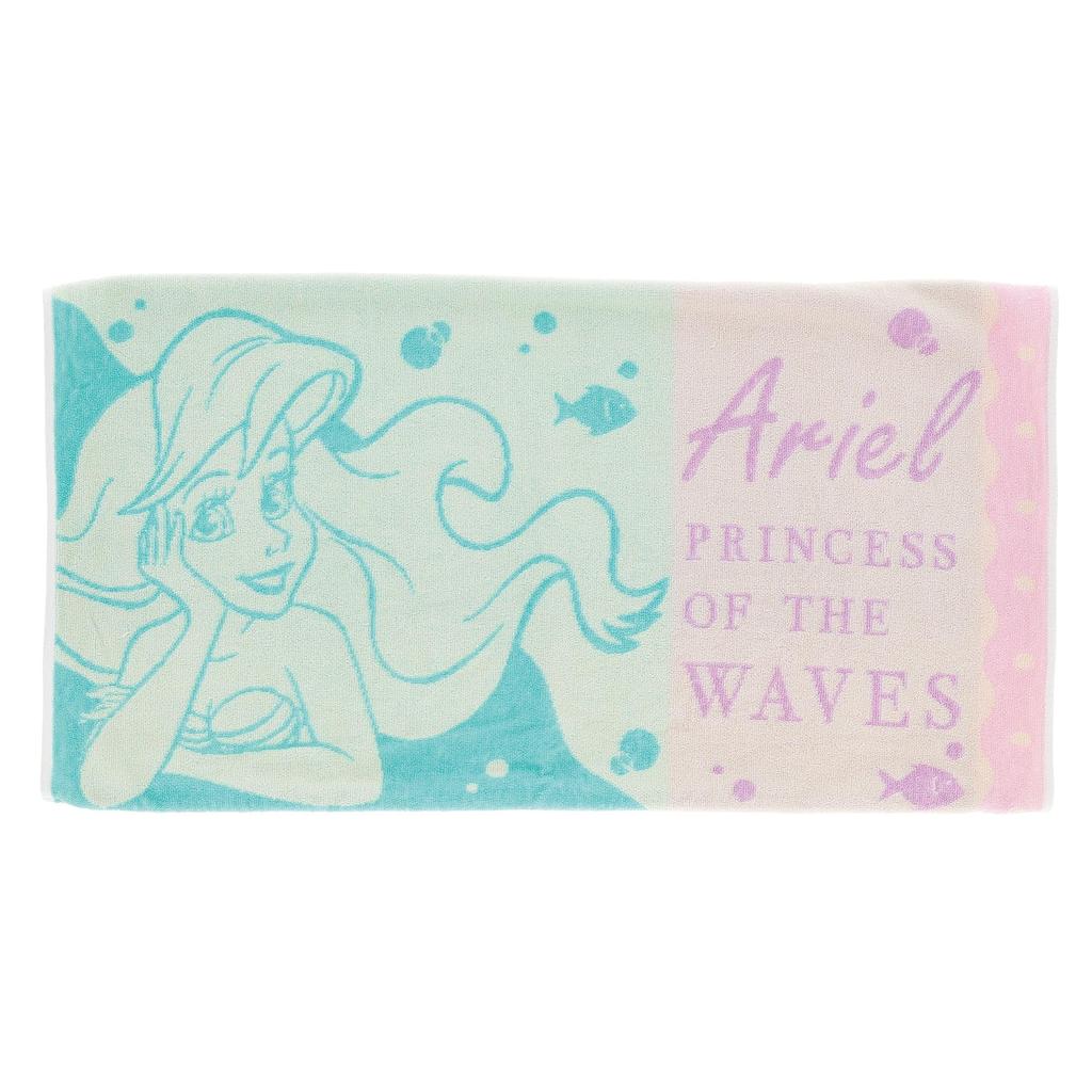 Marushin Disney Princess Little Mermaid Ariel Dream Shower Pillowcase with Antibacterial and Deodorizing Finish (Product Code 2006057000)