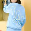 New MLB Sweatshirts Unisex Light Blue 3AMTB0421-07BLL