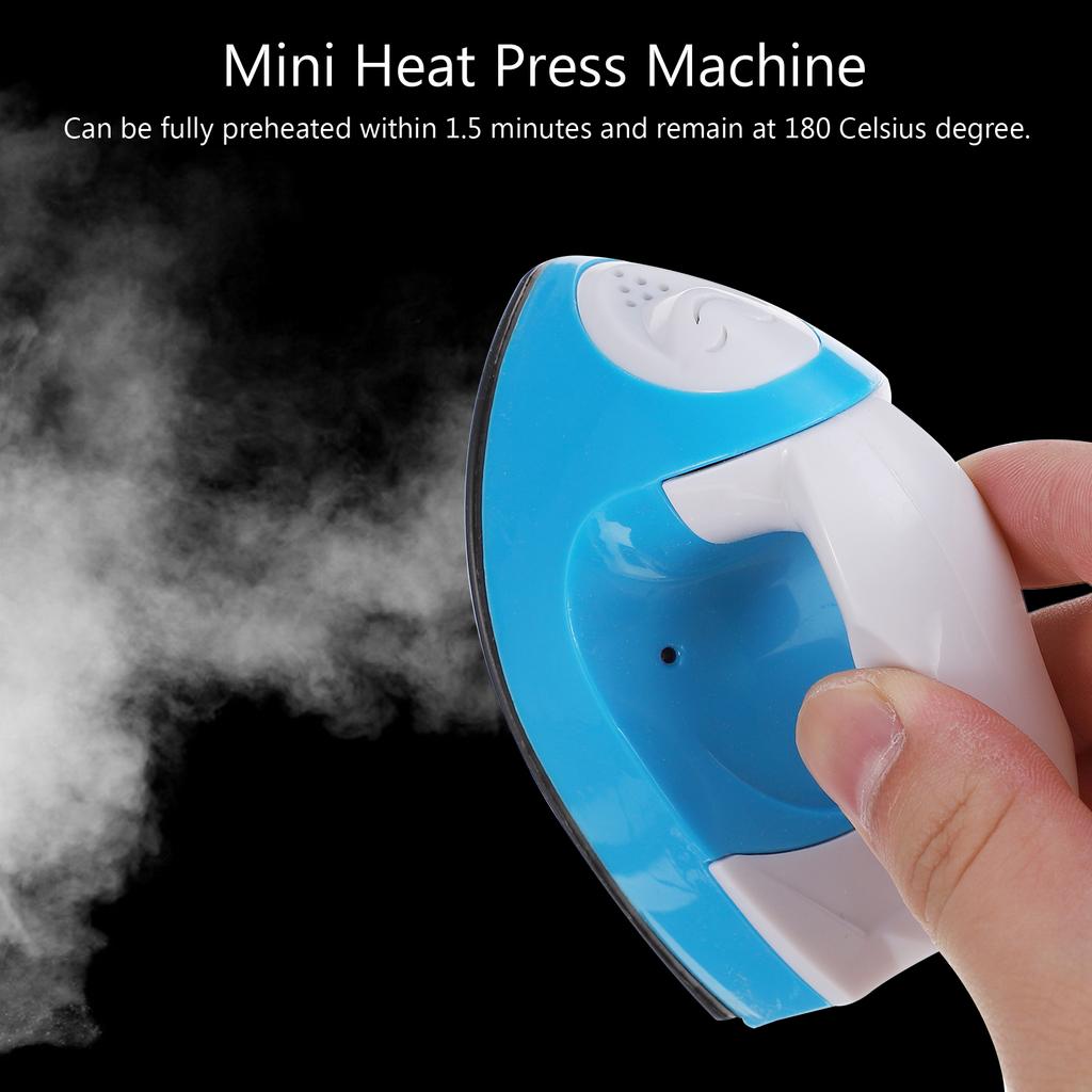 Thermal Transfer Small Iron for Fabric Portable Simple Machine Vinyl Project Abs