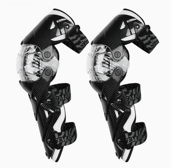 

Защитное снаряжение для гонок на внедорожниках, дышащие наколенники для электроскутера, мотоцикла, защита от падений, леггинсы на все времена года One Size белый