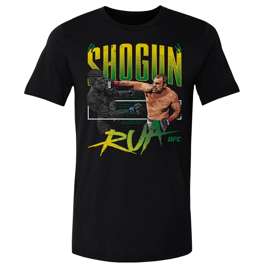 

2026 Summer UFC Mauricio Rua Fighting Graphic Tshirt Women Sports Cotton Short Sleeve Loose Leisure Fitness Shirt Unisex 4XL
