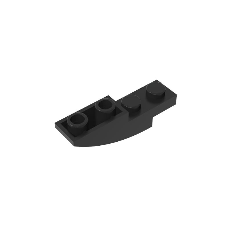 Maialino Arcobaleno Particelle MOC 13547 Inclinata Curva 4 x 1 Invertita Mattoncini Pezzi Assembla DIY Marca Classica Bambini Giocattoli Tecnici DIY