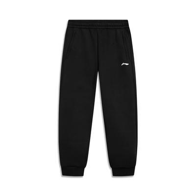 Li Ning Glory Series Casual Simple Warm Knitted Sports Pants Men Bottoms AKLVB59-2