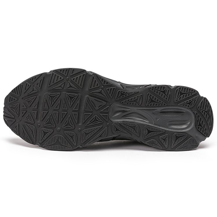 Mizuno Wave Momentum Unisex Black Grey D1GH223001