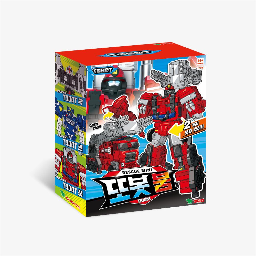 [young toys] Mini Tobot Boom Transforming Robot Action Figure