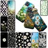 Cover for Samsung Galaxy S10 S8 S9 Plus A33 A34 A31 70 A71 A72 Note 20 9 8 S10E Phone Case Bloom Fresh Little Daisy Flower