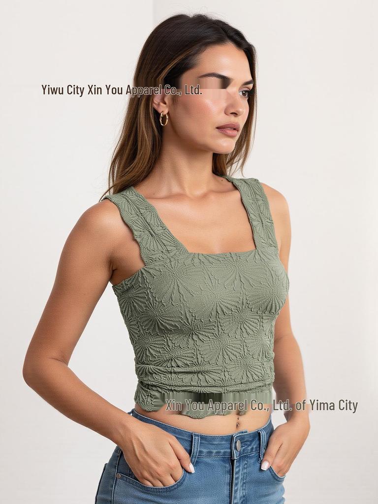 Hot-Selling Seamless Women's Sports Vest – Breathable Yoga Camisole