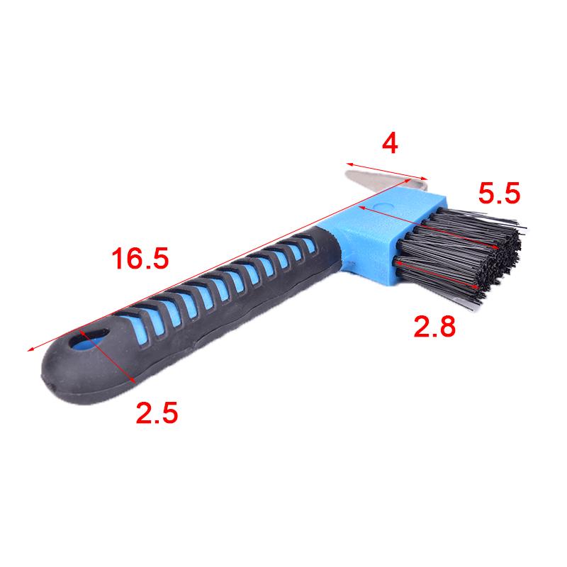 Shires Paletta e Spazzola per Zoccoli Weaver Attrezzatura per la Toelettatura del Cavallo Equitazione Colore Casuale