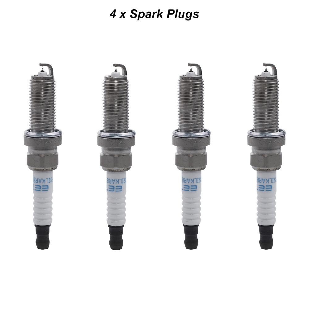 Ignition Coils + Spark Plugs Kit For VOLVO XC60 XC70 XC90 XC40 S60 S80 S90 V40 V60 V70 V90 2.0 31312514 5C2263 T2 T3 T4 T5 T6 T8