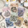 20pcs/1lot Kawaii Scrapbook Stickers Vine Shadow Edge Carving Junk Journal Gold Planner Stationery Decorative