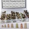 Set of 140 BESTU Hex Threaded Hex Socket Head Type for and Zinc with Storage Case Nuts, Bolts, D, Woodworking, Jointing, Repair, M410mm, M510mm,