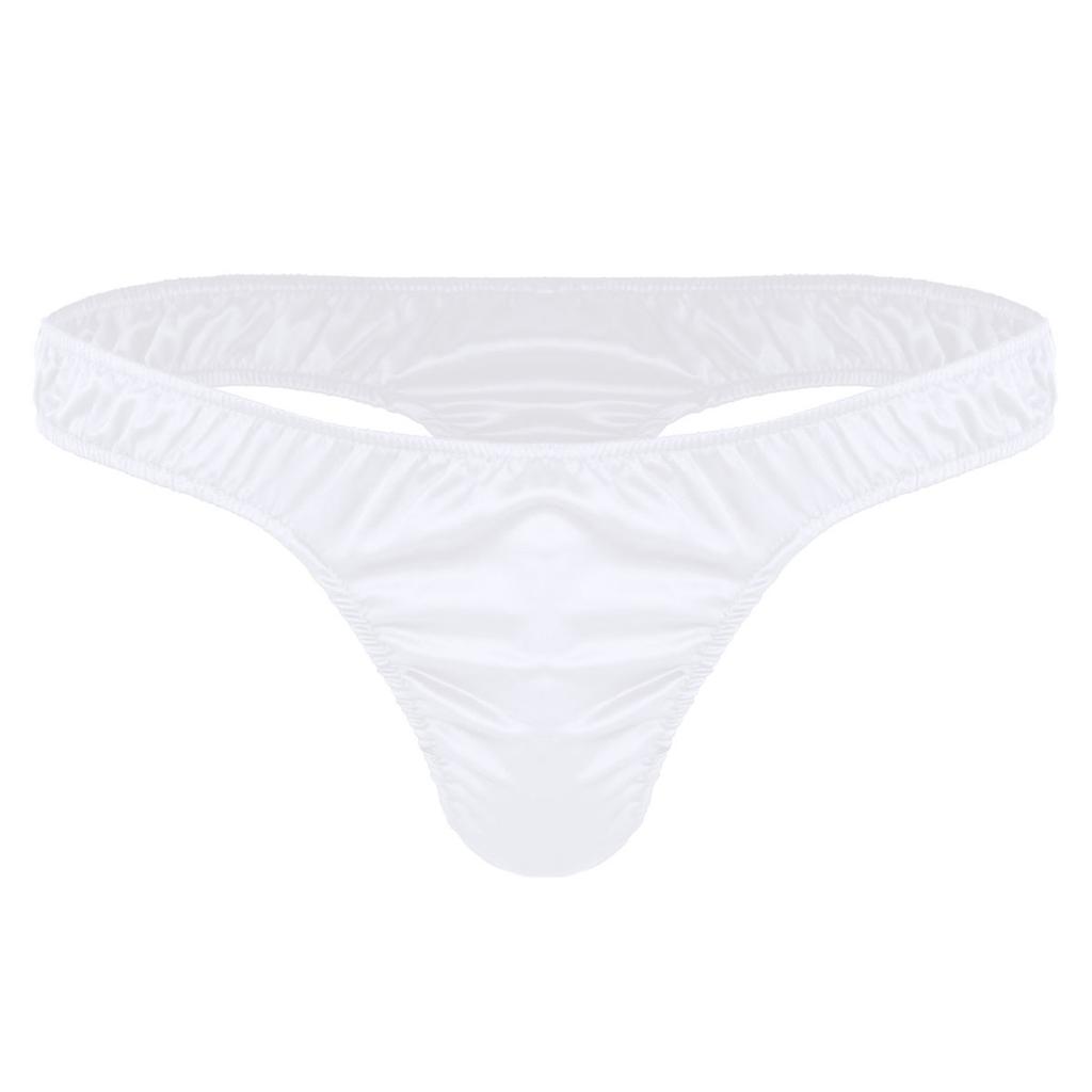Bielizna męska Miękka Błyszcząca Potargana Niski Wzrost Bikini Stringi Bielizna Majtki