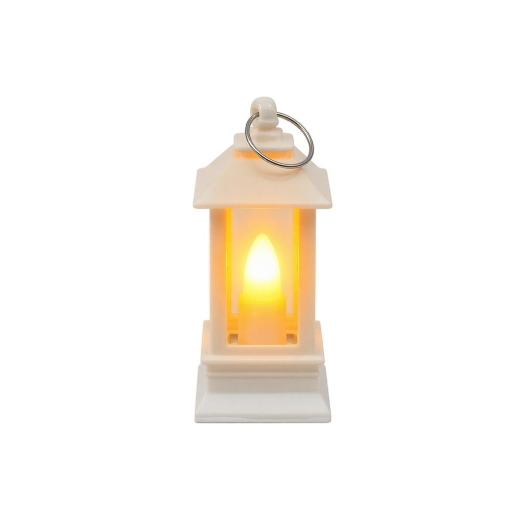 Electronic LED Flameless Candle Night Light for Home Party Decoration Photo Props - Includes 3 Button Cell Batteries