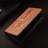 For XIAOMI Mi 15 Ultra 15Ultra 5G Flip Case 3D Crocodile Head Magnetic Cover Cowhide Genuine Leather Card Pocket Wallet Covers