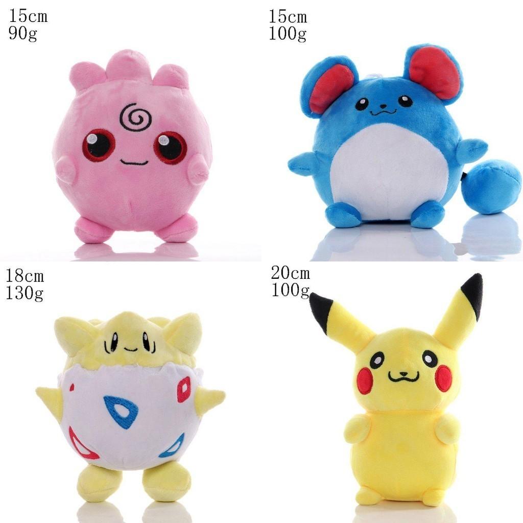 Adorável Boneco de Pelúcia Pokémon de 40 estilos para Crianças e Fãs