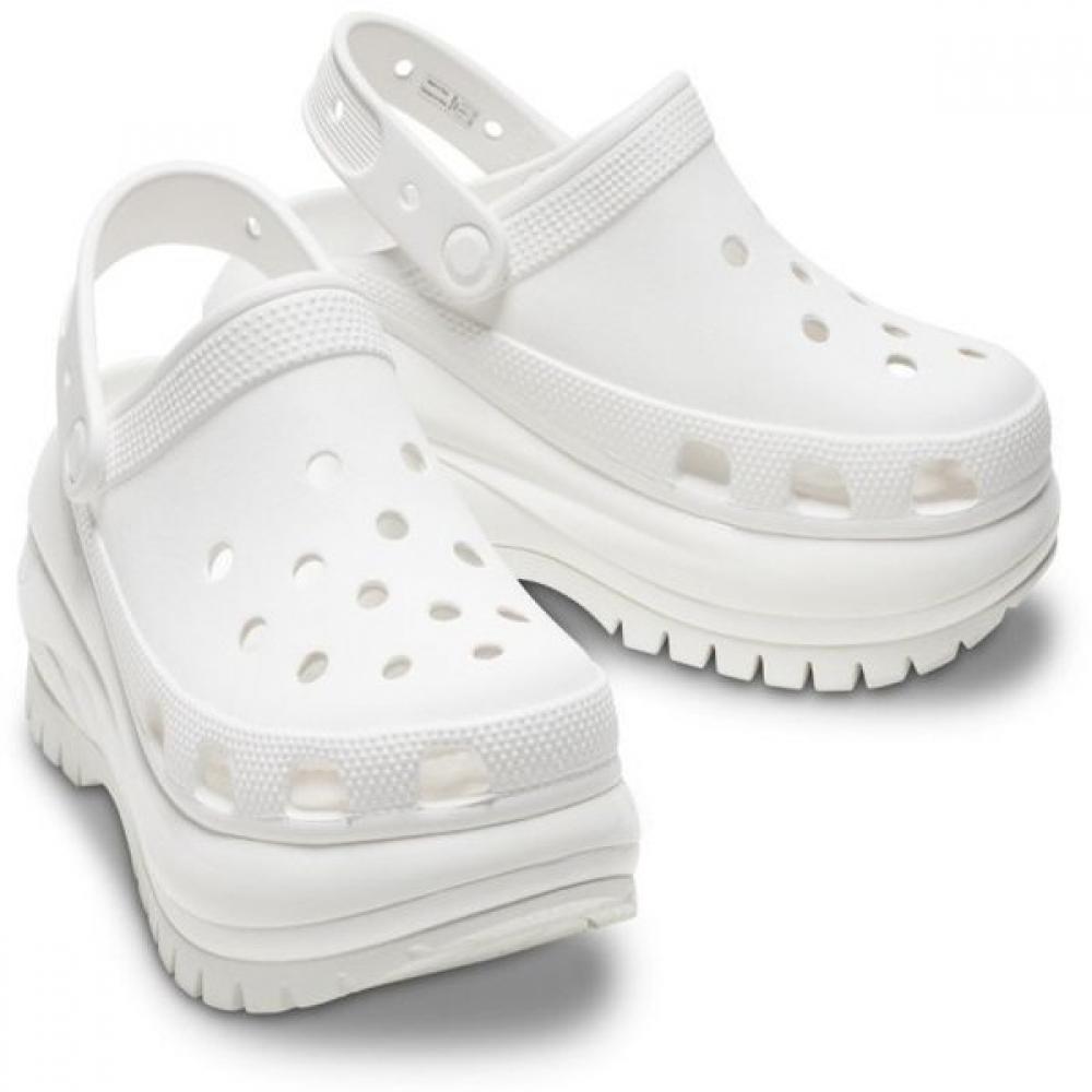 

Crocs Galleria Crocs Headquarters Public Classic Mega Crush Clog 207988 100Classic Meg white/230