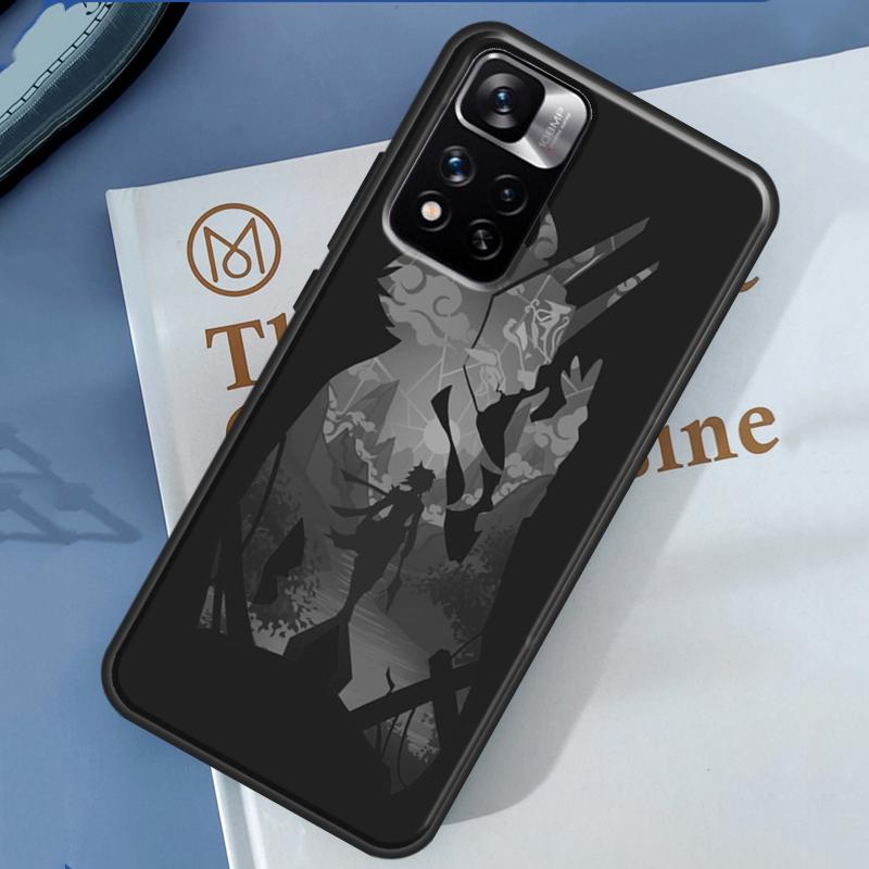 Genshin Impact Xiao Case For Xiaomi Redmi 14C 13C 10C 12C Redmi Note 13 14 Pro 12 11 9 10 9S 10S 11S 12S Cover